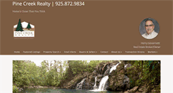 Desktop Screenshot of pinecreekrealty.com